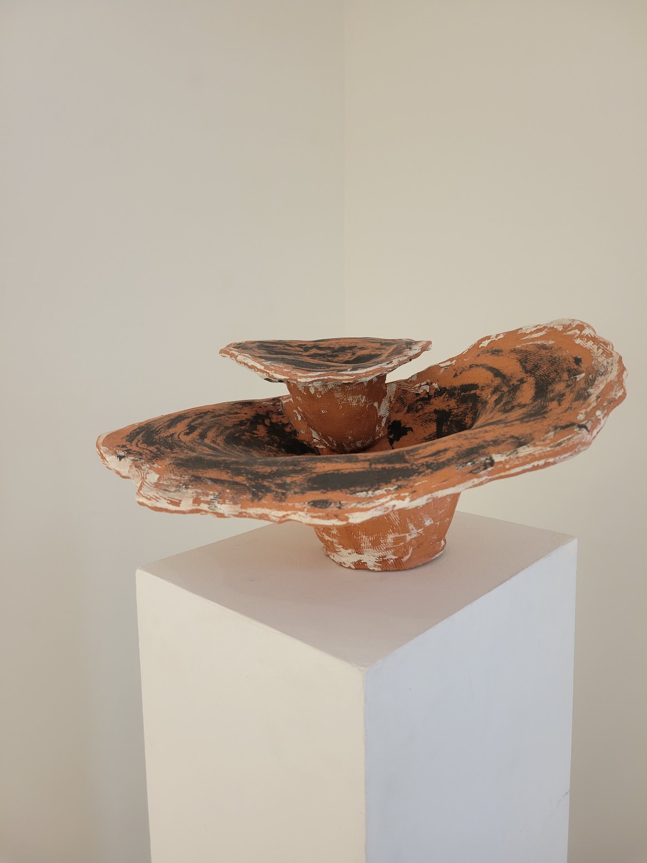 Act of defiance ceramic artwork